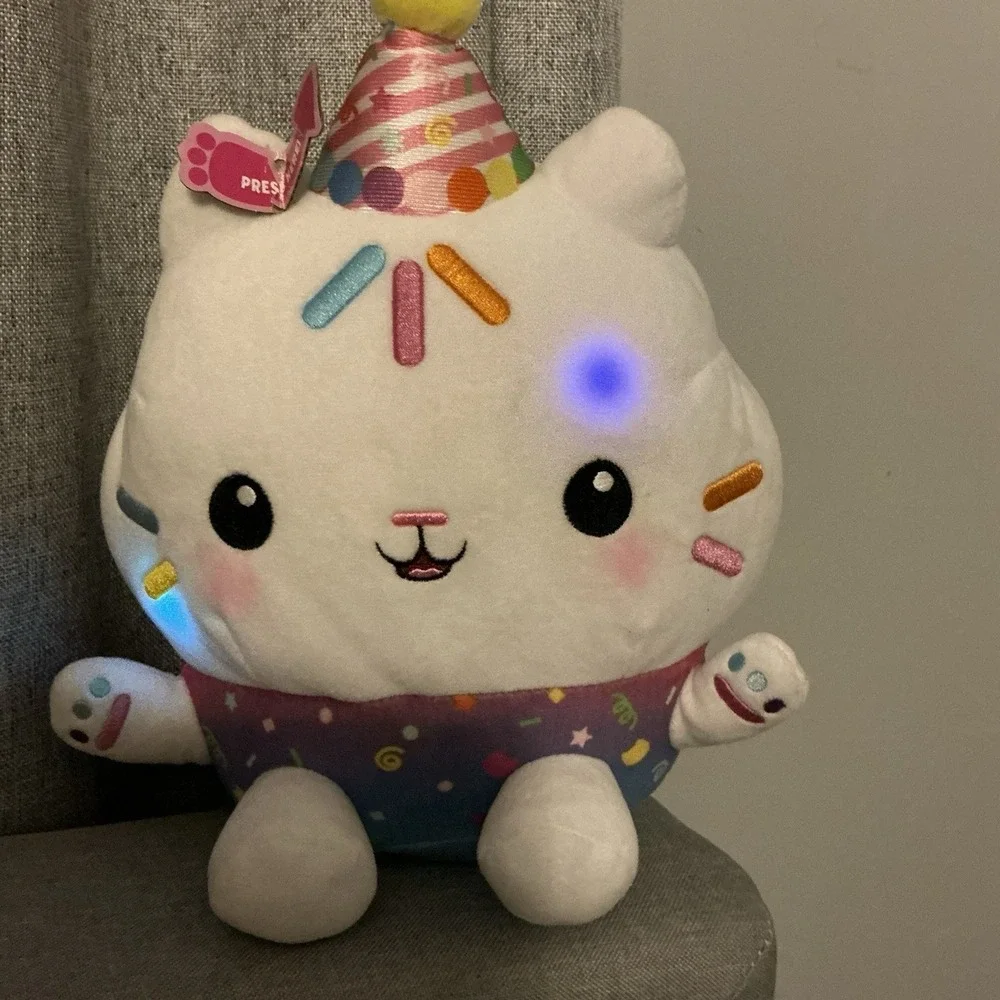 Gabby's Dollhouse Sprinkle Party Cakey‎ Cat Plush 10
